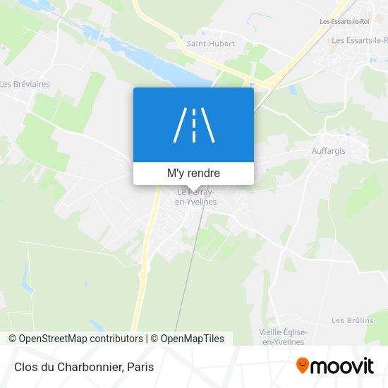 Clos du Charbonnier plan