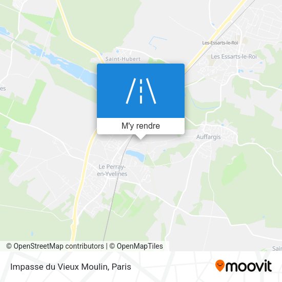 Impasse du Vieux Moulin plan