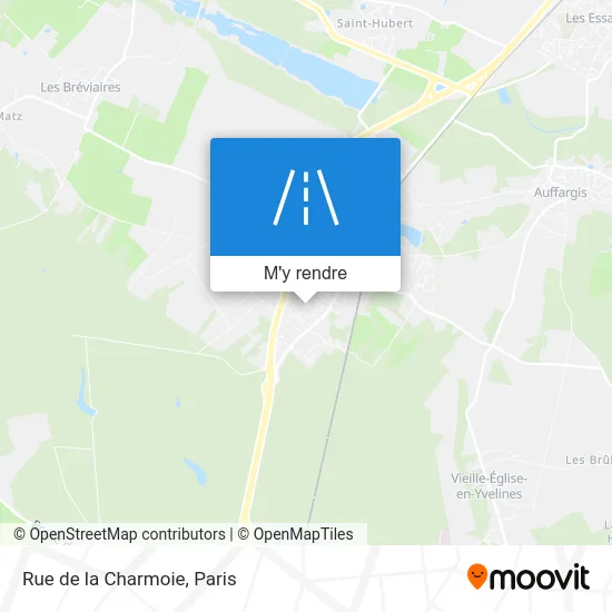 Rue de la Charmoie plan