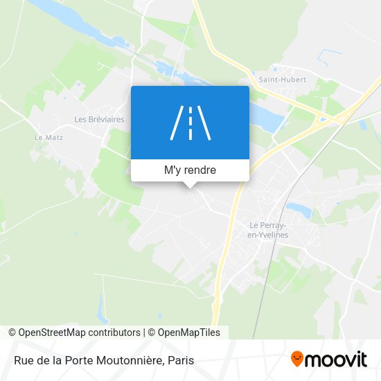 Rue de la Porte Moutonnière plan