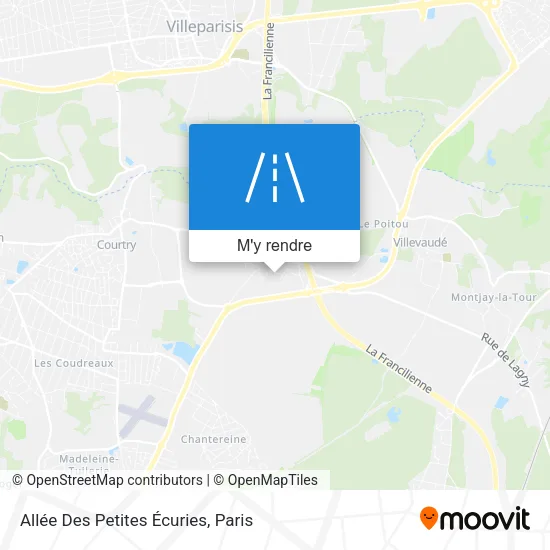 Allée Des Petites Écuries plan