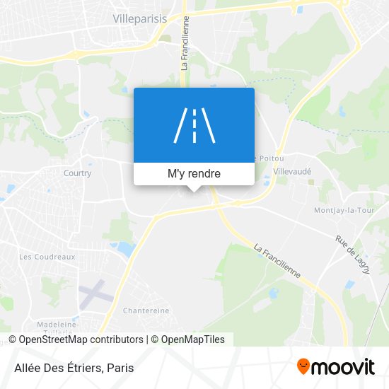 Allée Des Étriers plan
