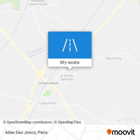 Allée Des Joncs plan