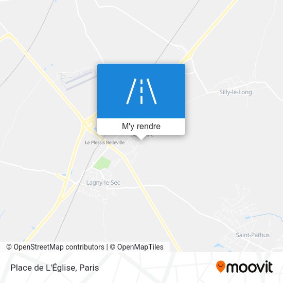 Place de L'Église plan
