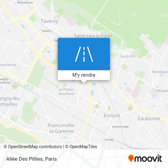 Allée Des Pillies plan