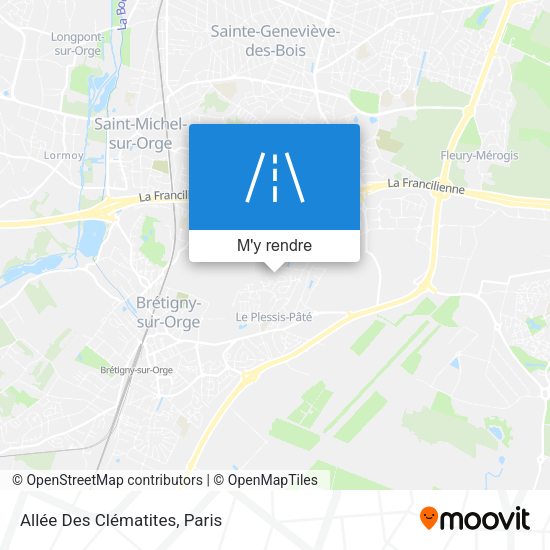 Allée Des Clématites plan