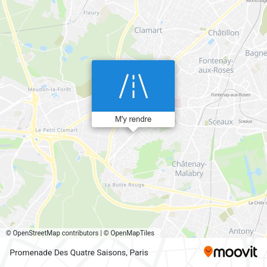 Promenade Des Quatre Saisons plan