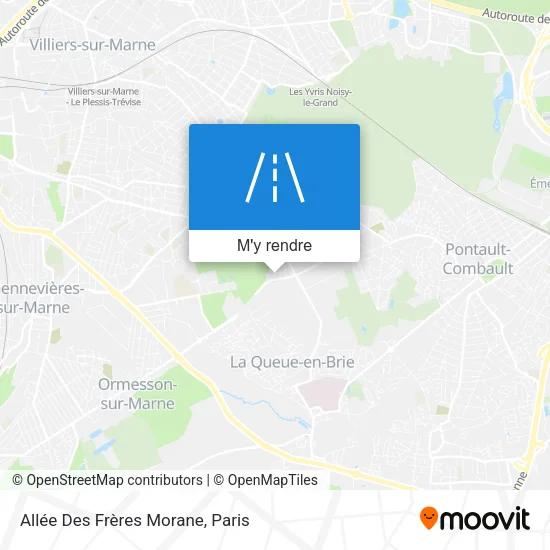Allée Des Frères Morane plan