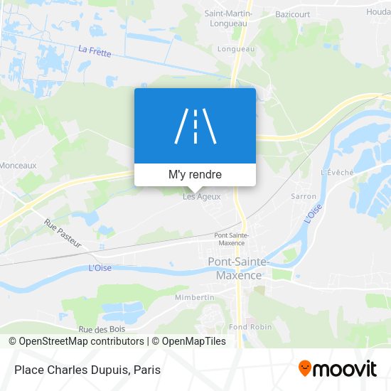Place Charles Dupuis plan