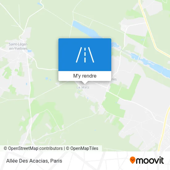 Allée Des Acacias plan