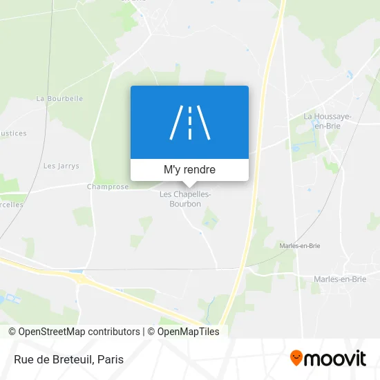 Rue de Breteuil plan