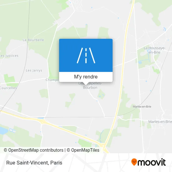 Rue Saint-Vincent plan