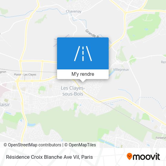 Résidence Croix Blanche Ave Vil plan