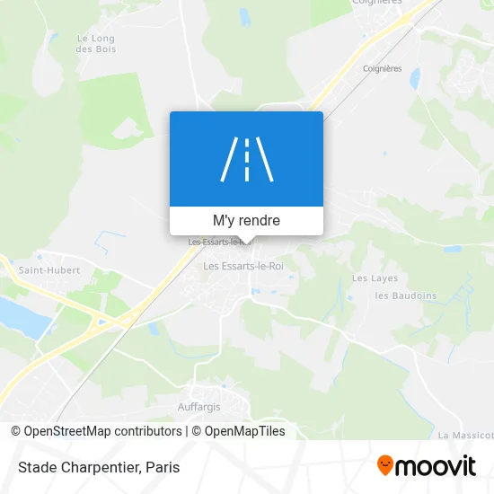 Stade Charpentier plan