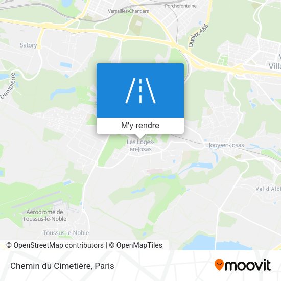 Chemin du Cimetière plan