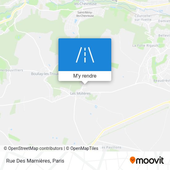 Rue Des Marnières plan