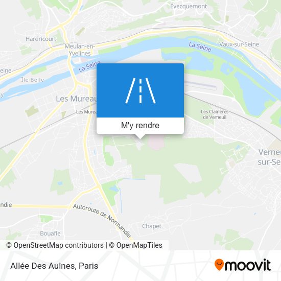 Allée Des Aulnes plan