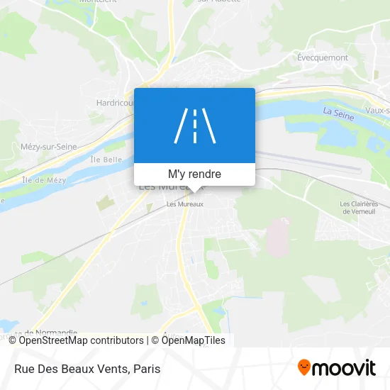 Rue Des Beaux Vents plan