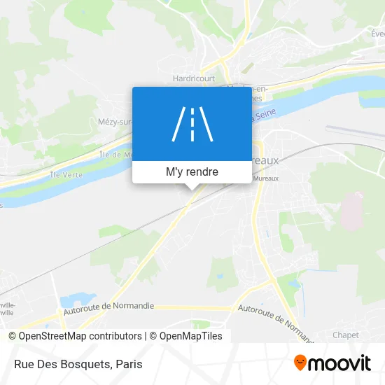 Rue Des Bosquets plan