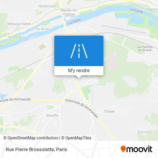 Rue Pierre Brossolette plan