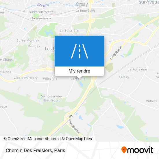 Chemin Des Fraisiers plan