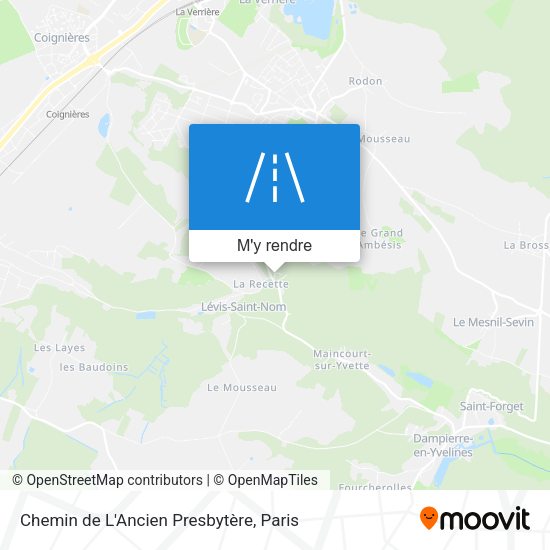 Chemin de L'Ancien Presbytère plan