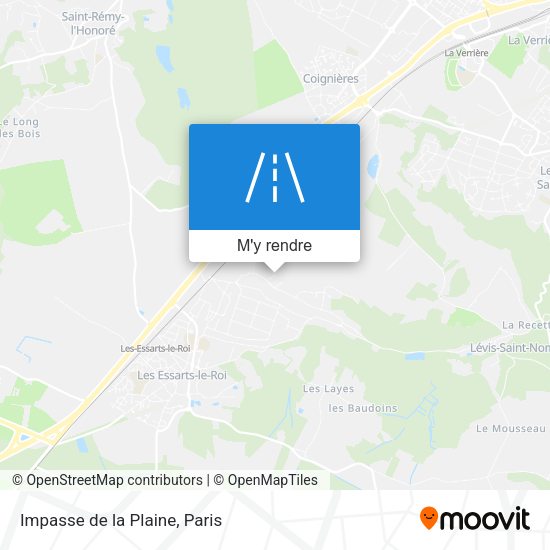 Impasse de la Plaine plan