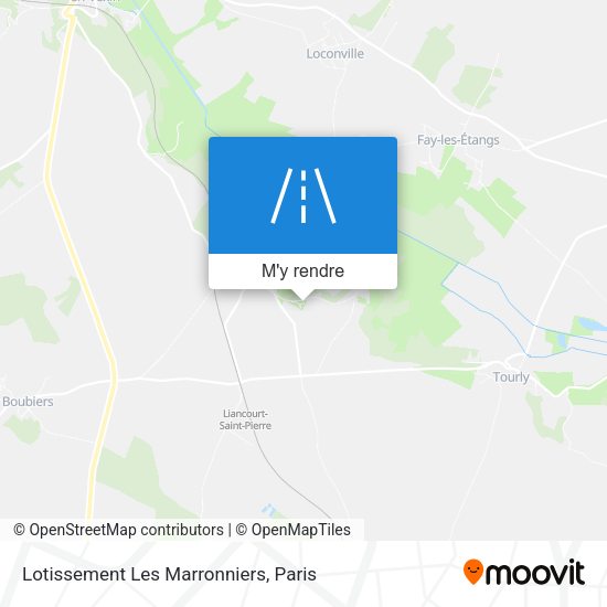 Lotissement Les Marronniers plan