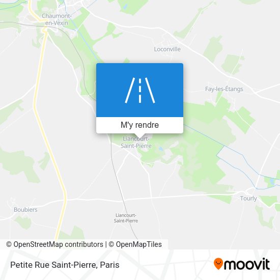 Petite Rue Saint-Pierre plan