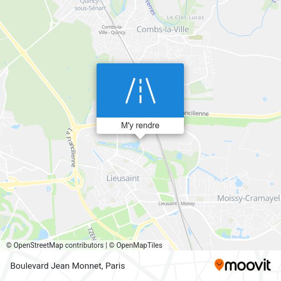 Boulevard Jean Monnet plan