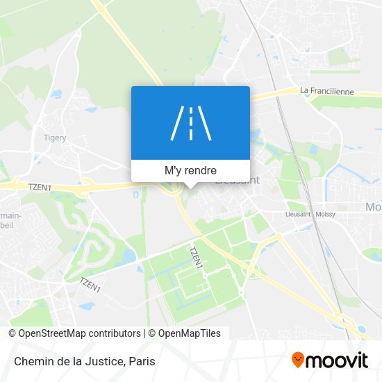 Chemin de la Justice plan