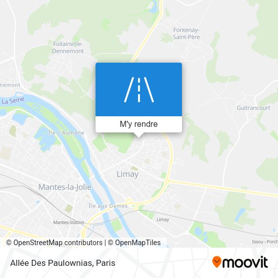 Allée Des Paulownias plan