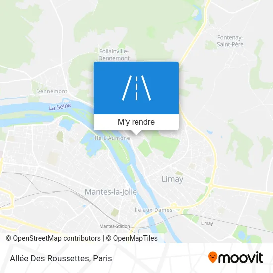 Allée Des Roussettes plan