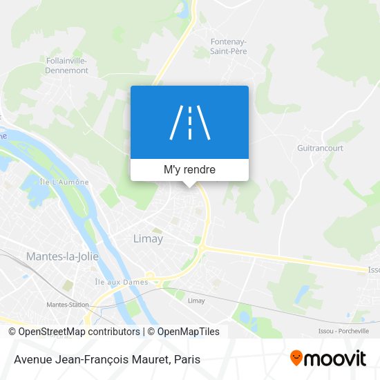 Avenue Jean-François Mauret plan