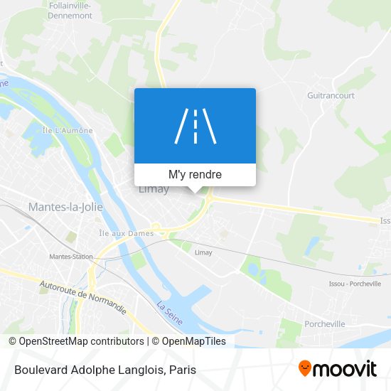 Boulevard Adolphe Langlois plan