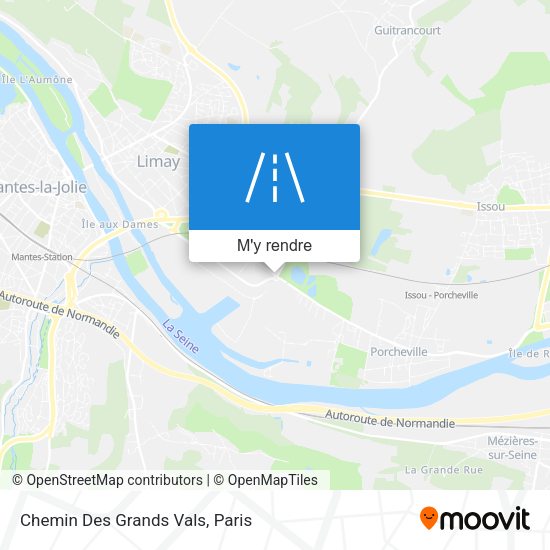 Chemin Des Grands Vals plan
