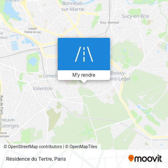 Résidence du Tertre plan