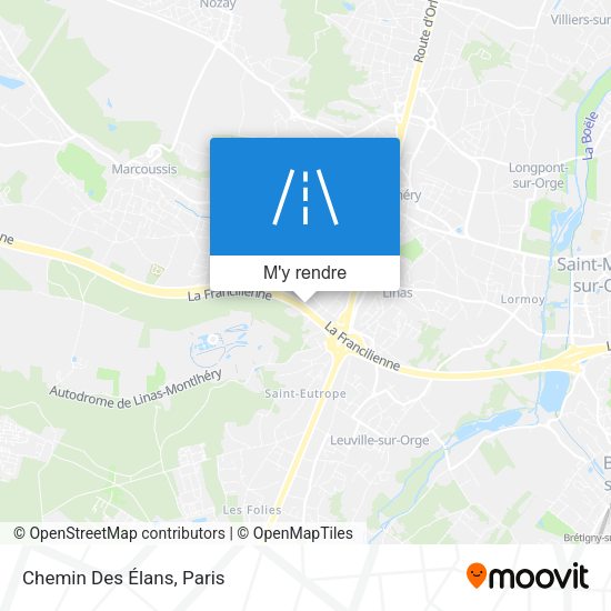 Chemin Des Élans plan
