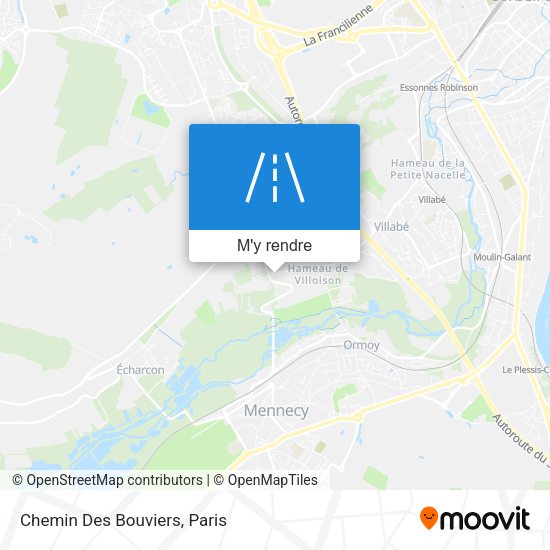 Chemin Des Bouviers plan
