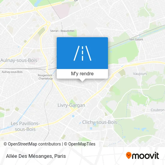 Allée Des Mésanges plan
