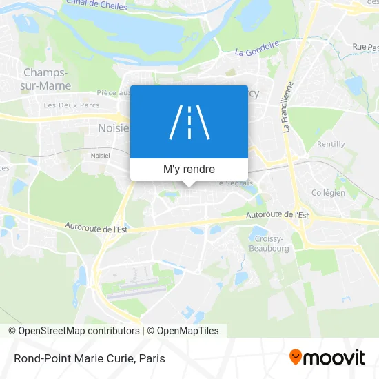 Rond-Point Marie Curie plan