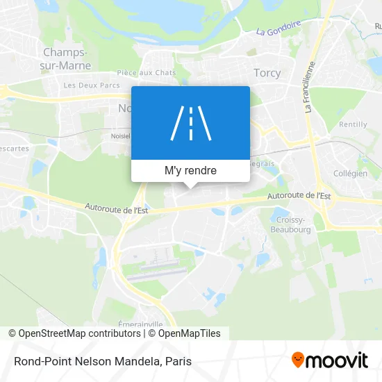 Rond-Point Nelson Mandela plan