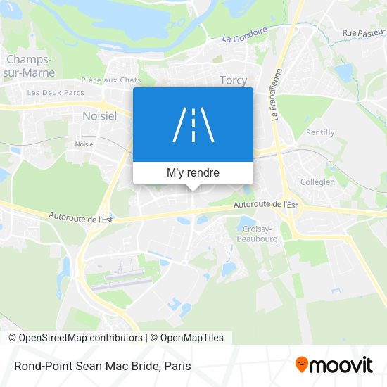 Rond-Point Sean Mac Bride plan