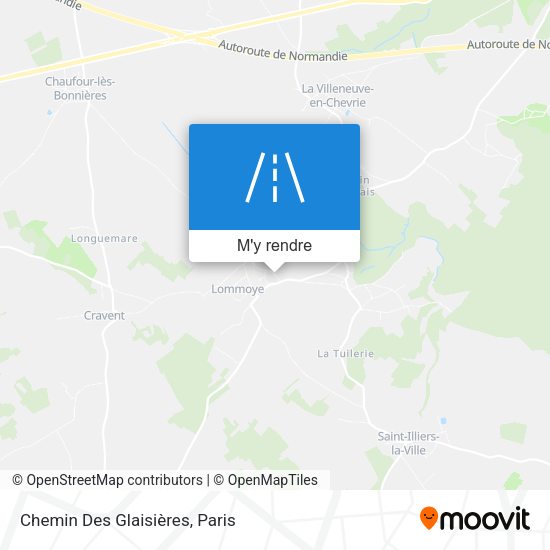 Chemin Des Glaisières plan