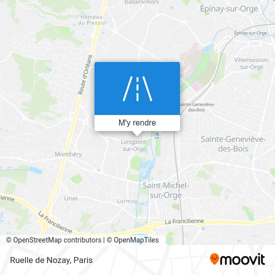 Ruelle de Nozay plan