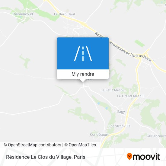 Résidence Le Clos du Village plan