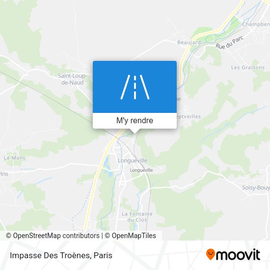 Impasse Des Troènes plan