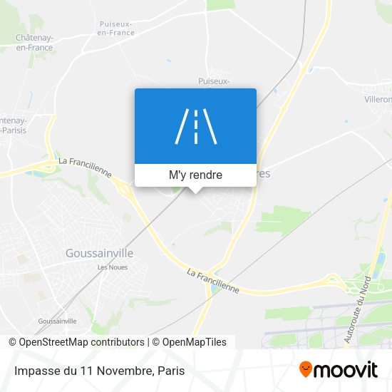 Impasse du 11 Novembre plan
