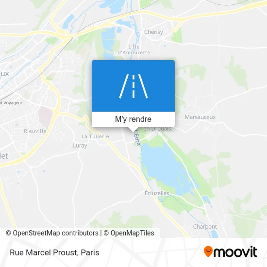 Rue Marcel Proust plan