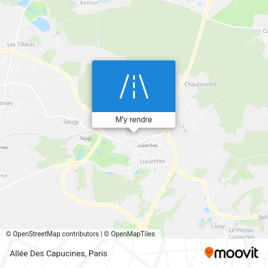 Allée Des Capucines plan
